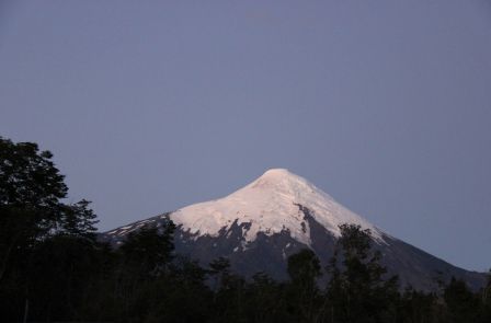 Volcan Osorno la nuit