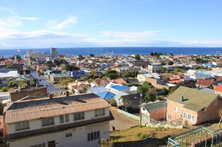 Vue générale de Punta Arenas